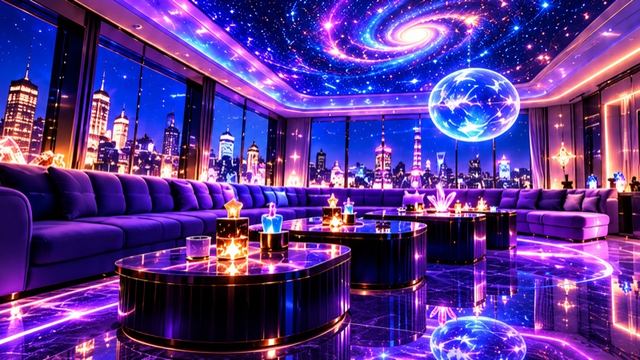 KTV 包厢氛围图（演示素材）